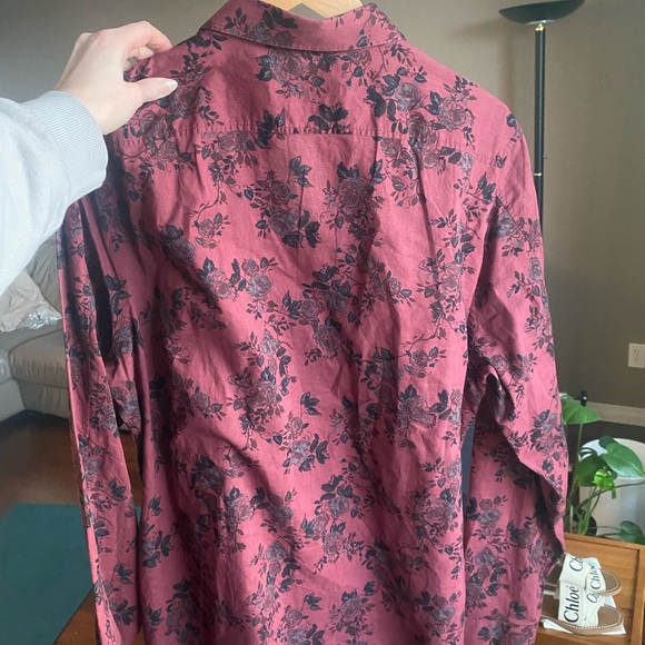 Mens Gucci Slim Button Down Dress Shirt 